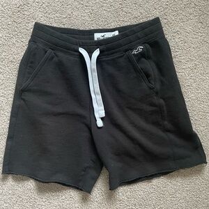 Hollister Black Sweat Shorts Size XS